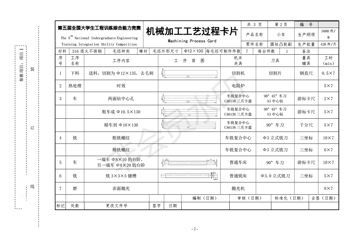 s形 轨迹无碳小车图 无碳小车 机械设计参考资料设计素材